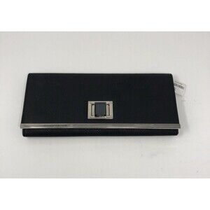 Black Evening Clutch Blue Emerald Rhinestone Bag
